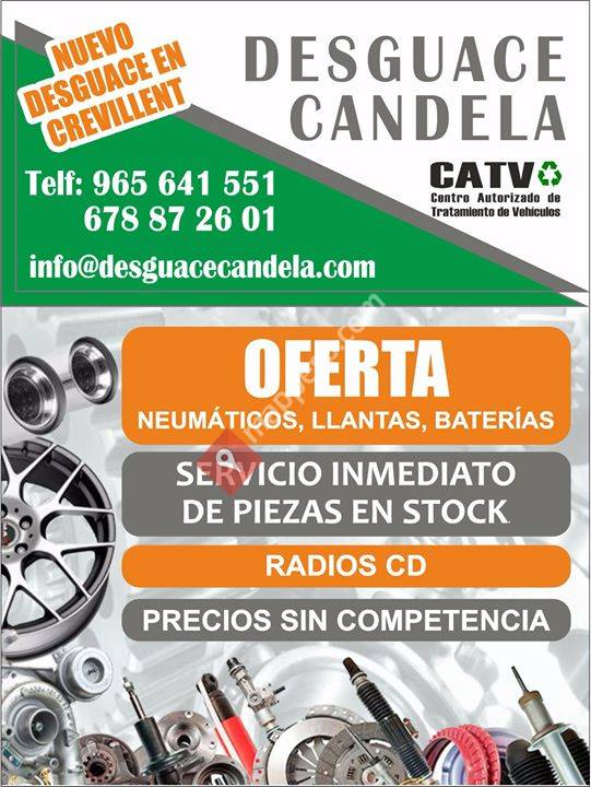 DESGUACE CANDELA