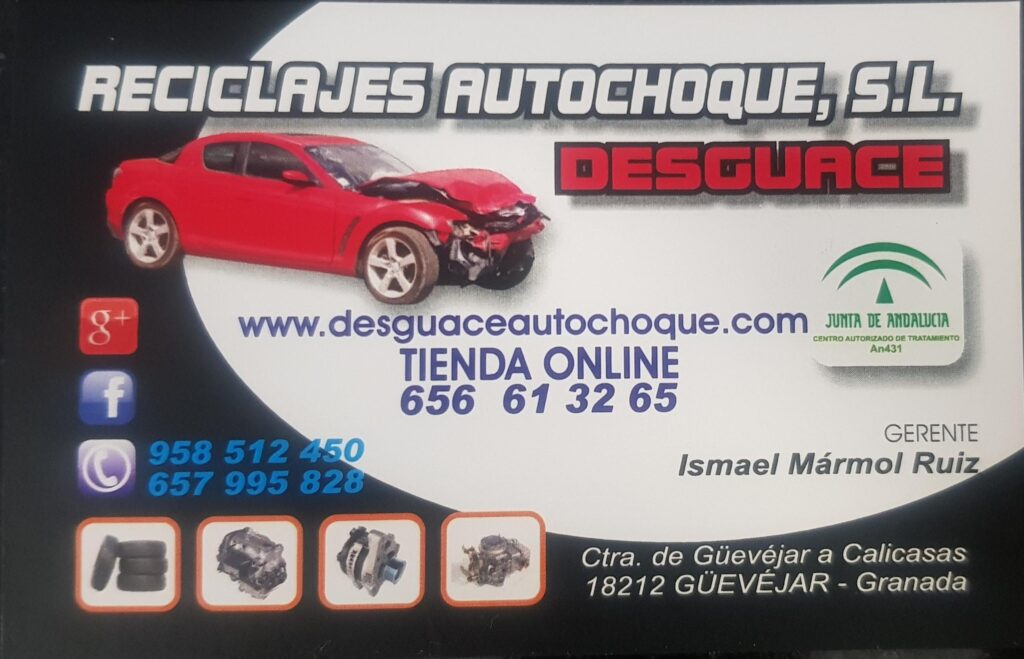 RECICLAJES AUTOCHOQUE S.L. (Antiguo Desguace Mármol)
